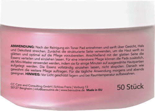 Toner Pads Kollagen Kiss BE ROUTINE