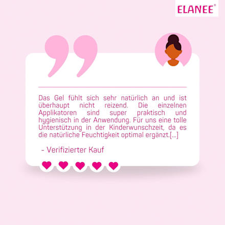 Fertilitäts-Gel, 6x5ml Elanee