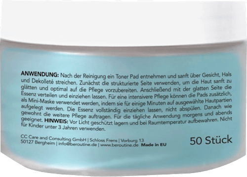Toner Pads Hyaluron Hydro BE ROUTINE