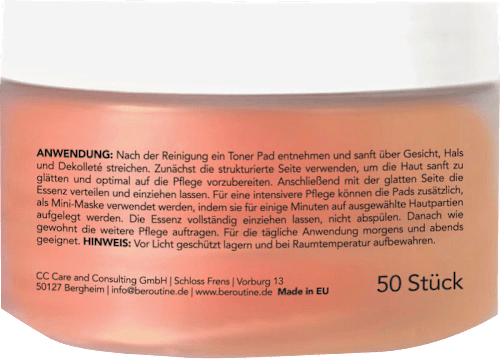 Toner Pads Vitamin C Glow BE ROUTINE