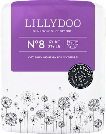 Windeln Gr. 8 (17+ kg) LILLYDOO