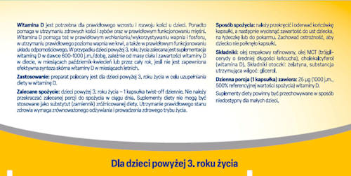 Suplement diety D-Vitum 1000j.m., twist-off, kapsułki OLEOFARM