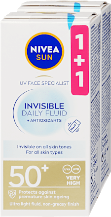 Fényvédő fluid FF50+, duopack NIVEA SUN