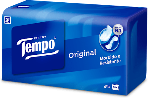 Original box fazzoletti 4 veli assort. Tempo