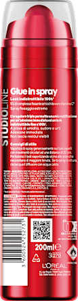 Spray fissante Glue in  L'ORÉAL PARiS STUDIO LINE