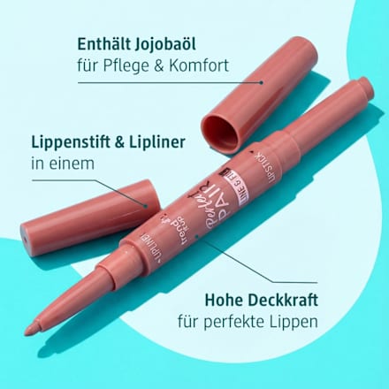 Lippenstift Perfect Pair Line & Fill 510 Cool Nude Pink trend !t up