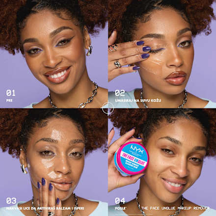 THE FACE UNGLUE balzam za skidanje šminke NYX PROFESSIONAL MAKEUP