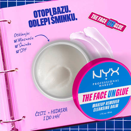 THE FACE UNGLUE balzam za skidanje šminke NYX PROFESSIONAL MAKEUP