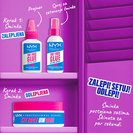 THE FACE UNGLUE balzam za skidanje šminke NYX PROFESSIONAL MAKEUP