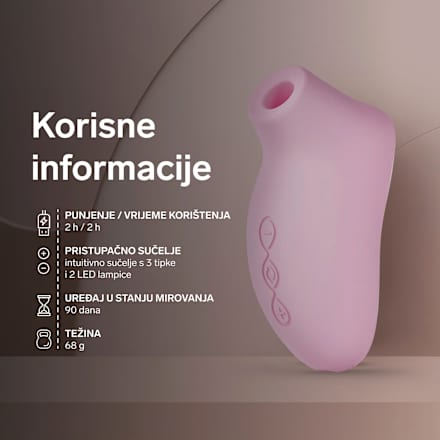 Sonični vibrator SONA™ Originals LELO HEX
