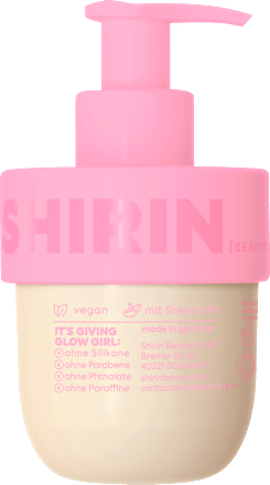 Body Oil Glazed Strawberry Butter Cream SHIRIN BEAUTY