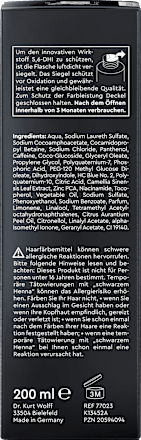 Shampoo Color Plus Dunkelbraun bis Schwarz Plantur