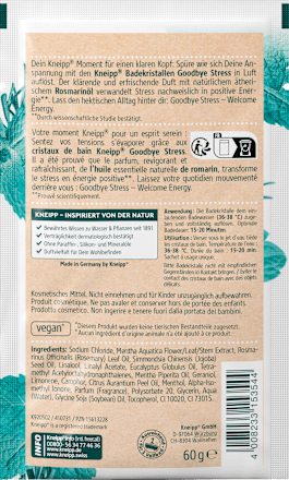 Badekristalle Goodbye Stress Kneipp