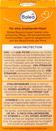 BEAUTY EXPERT fluid za zaščito pred UV-žarki, ZF 50+ (zelo visoka zaščita) Balea