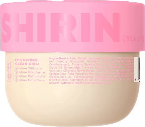 Body Butter Glazed Strawberry Butter Cream SHIRIN BEAUTY