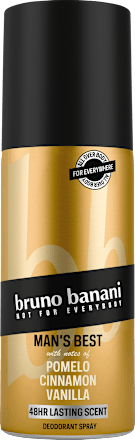 Deospray Man's Best Pomelo Cinnamon Vanilla bruno banani
