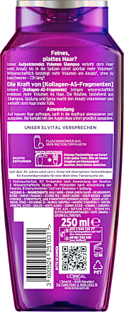 Shampoo Collagen Lifter L'ORÉAL PARiS ELVITAL