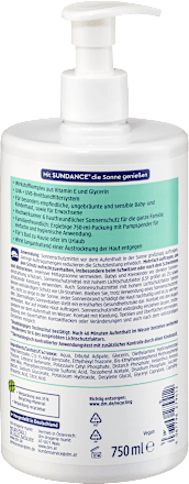 Sonnencreme sensitiv family, LSF 50+ SUNDANCE
