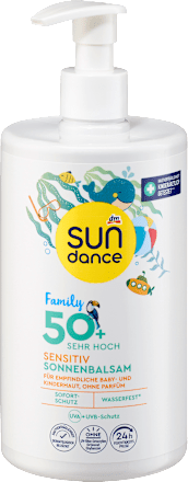 Sonnencreme sensitiv family, LSF 50+ SUNDANCE