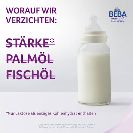 Folgemilch Expert HA 2 nach dem 6. Monat Nestlé BEBA