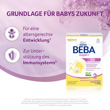 Folgemilch Expert HA 2 nach dem 6. Monat Nestlé BEBA