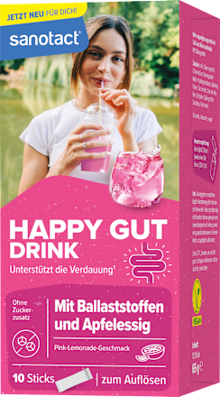 Happy Gut Drink Sticks 10 St sanotact