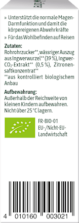 Ingwer Tropfen hübner