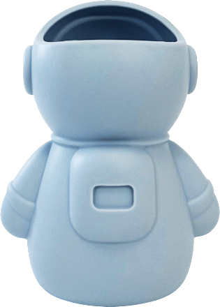 Stiftehalter aus Silikon Astronaut, hellblau (9x7x15 cm) Cleoleo