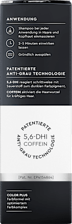 Farbshampoo Color Plus Dunkelbraun bis Schwarz Plantur