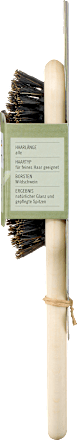 Haarbürste Holz Glanz, schmal ebelin