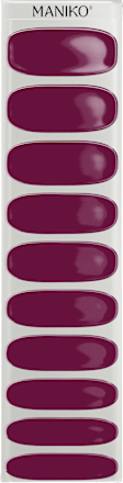 UV Nagelfolien Grape Maniko
