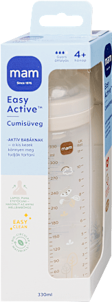 Easy active cumisüveg, 4 hónapos kortól, 330 ml, többféle mam