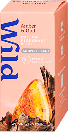Deo roll-on utántöltő, borostyán-oud illattal Wild