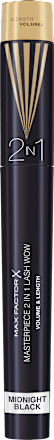 Mascara Masterpiece 2in1 Lash Wow 003 Midnight Black MAX FACTOR