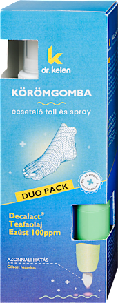 Körömgomba elleni ecsetelő toll és spray Dr. Kelen