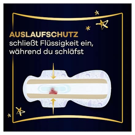 Binden Ultra Max Protection Ultimate Night mit Flügeln Gr. 6 always