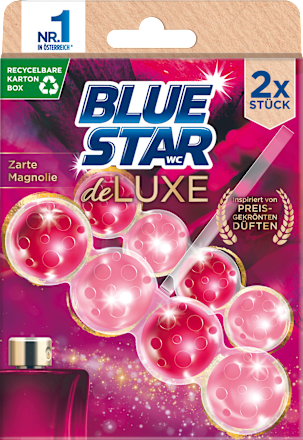 WC-Stein DeLuxe Premium Zarte Magnolie BLUE STAR