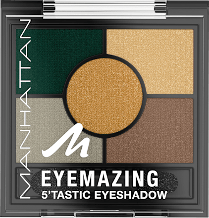 Lidschattenpalette Eyemazing 5'Tastic 006 Jungle Green MANHATTAN Cosmetics