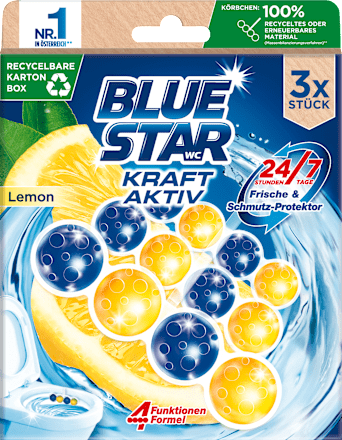 WC-Stein Kraft Aktiv Lemon BLUE STAR