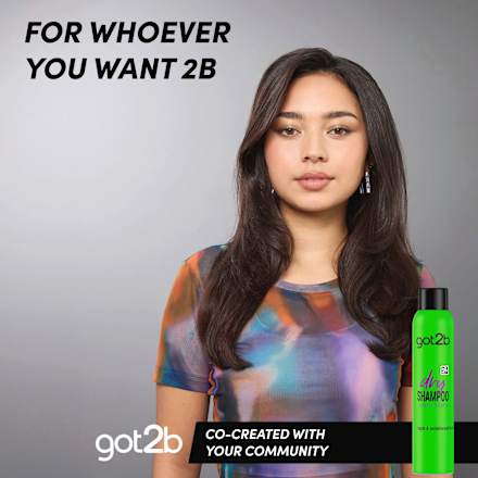 Сух шампоан за коса Свежест got2b