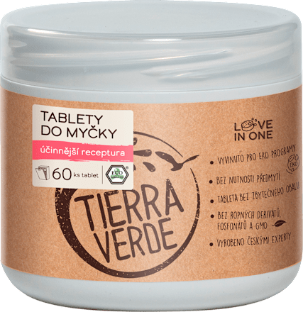 tablety do myčky nádobí TIERRA VERDE