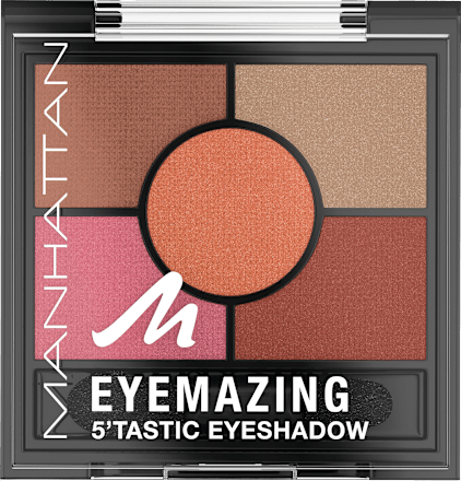 Lidschattenpalette Eyemazing 5'Tastic 004 Burgundy Pink MANHATTAN Cosmetics