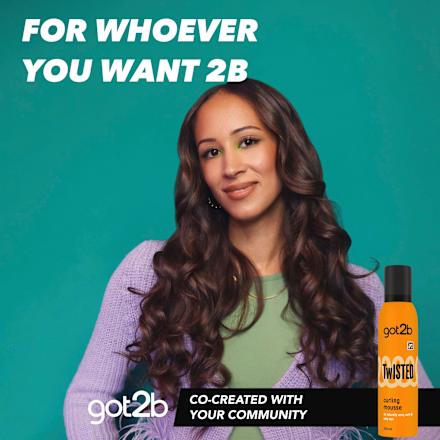 Пяна за коса curlz got2b