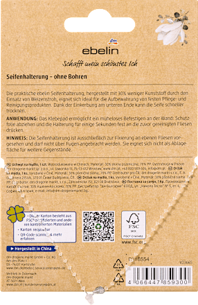 Seifenhalterung ebelin