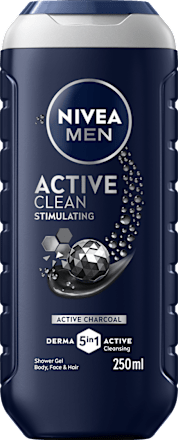 Gel doccia ACTIVE CLEAN 5in1 NIVEA MEN