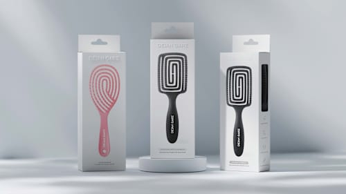 Entwirrbürste Detangler Pink DEJAN GARZ