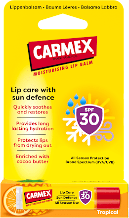 Balsam de buze Tropical SPF30 Carmex