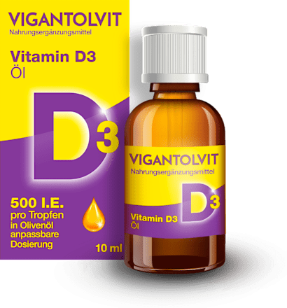VIGANTOLVIT 500 I.E. Tropfen Vitamin D3 Öl VIGANTOLVIT