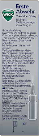 WICK Erste Abwehr Mikro-Gel Spray WICK