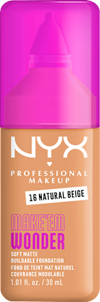 Tečni puder Make 'Em Wonder -  16 Natural Beige NYX PROFESSIONAL MAKEUP